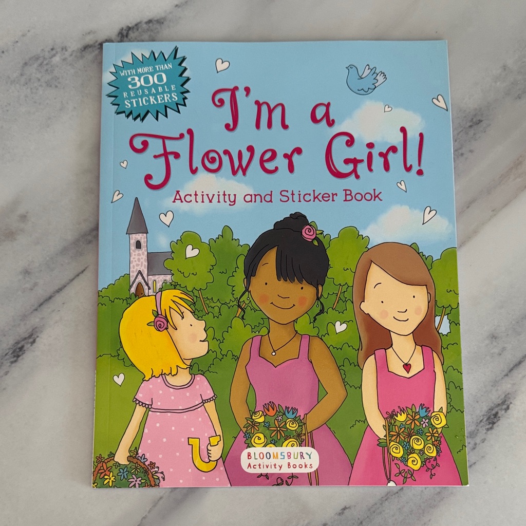 I'm A Flower Girl Activity And Sticker Book